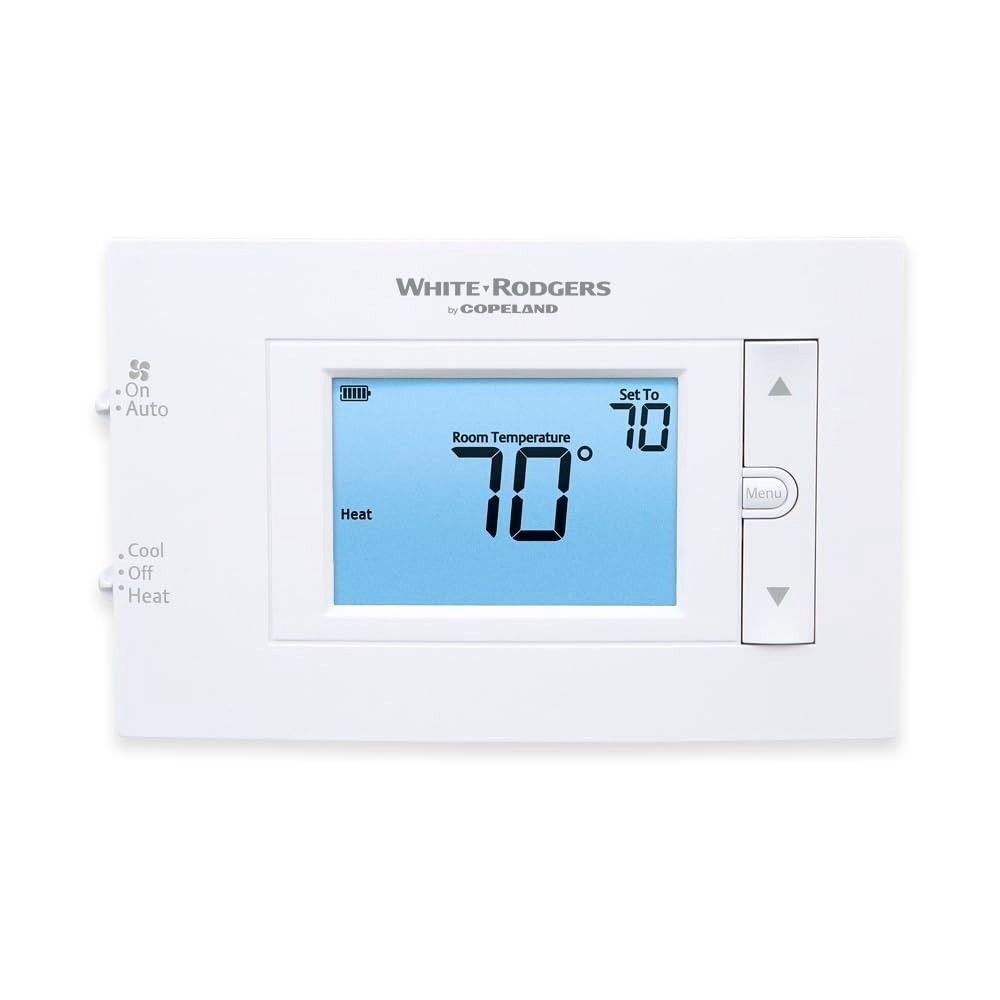 White-Rodgers 1F83C-11NP 80 Series Non-Programmable Thermostat 1H/1C New